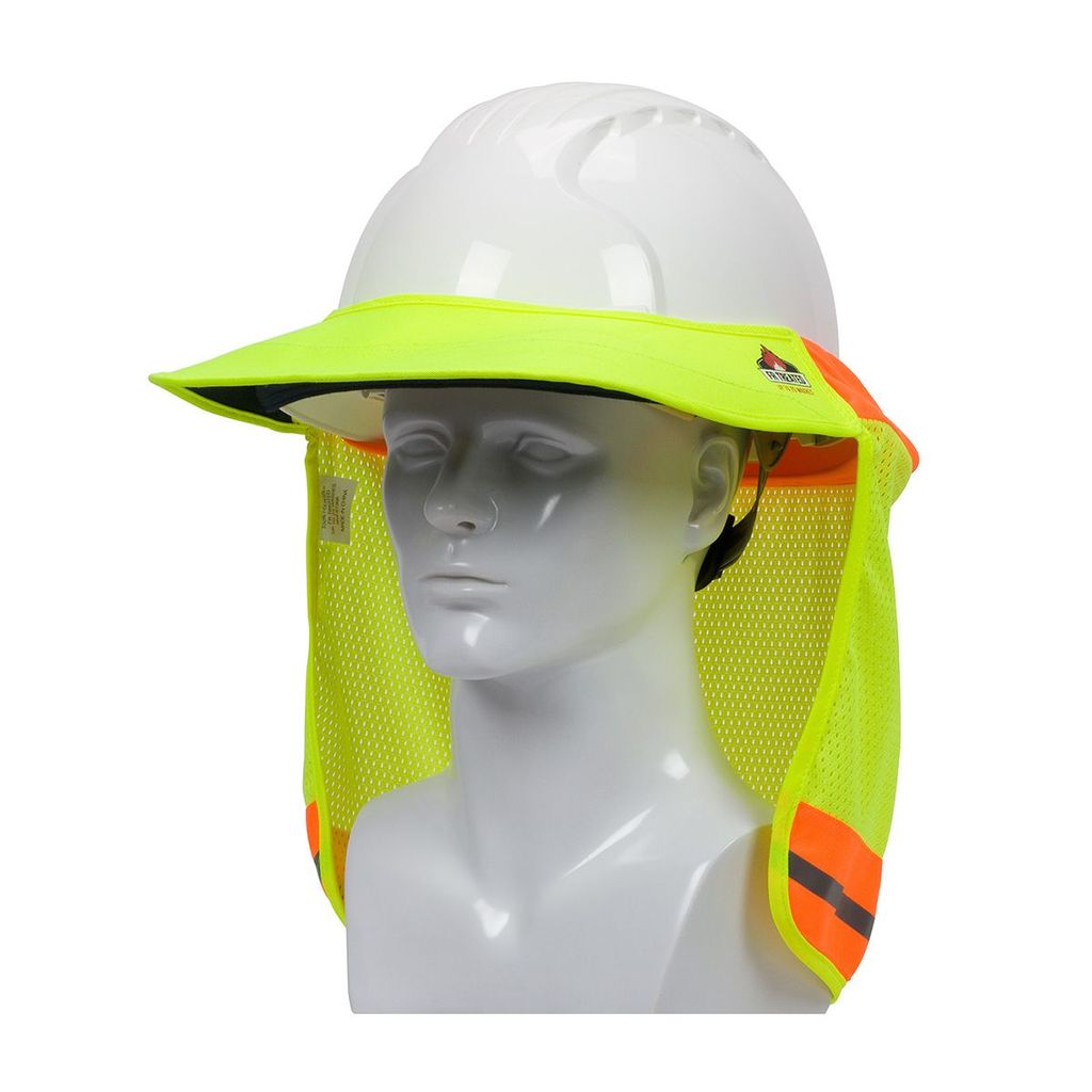 Hard Hat Cooling Sun Shade, Lime