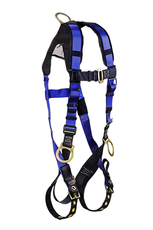 Padded Full Harness, Back & Side D-Rings, 2X