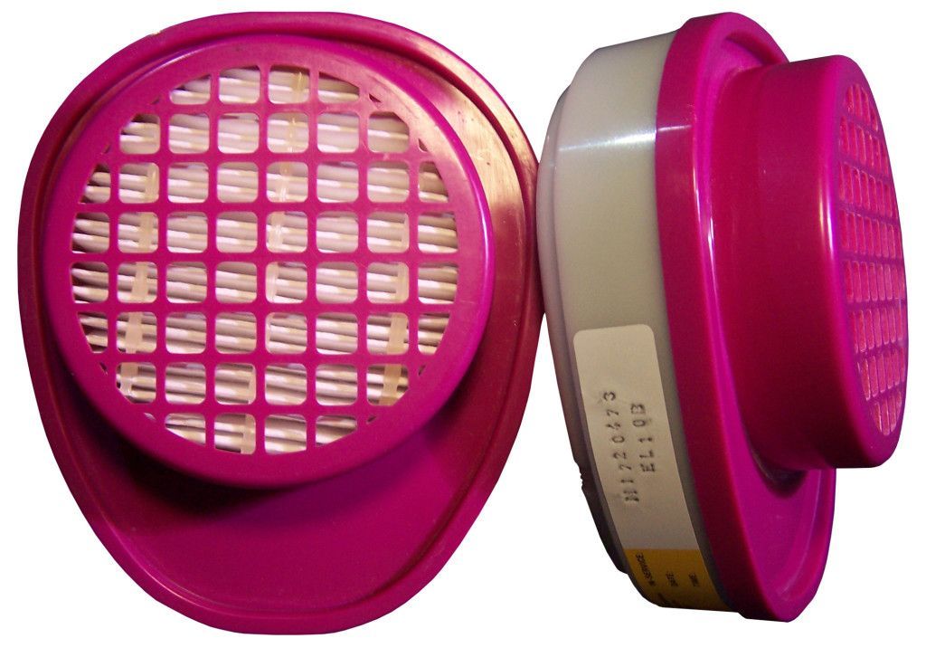 P100 Organic Vapor Respirator & Acid Gas Cartridge Filter