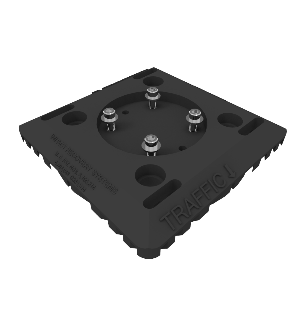 Permanent Sign Mount Base Only