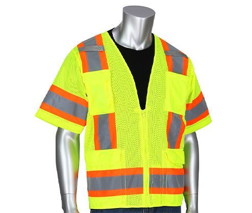 Class 3 High-Vis 6-Pocket Safety Vest