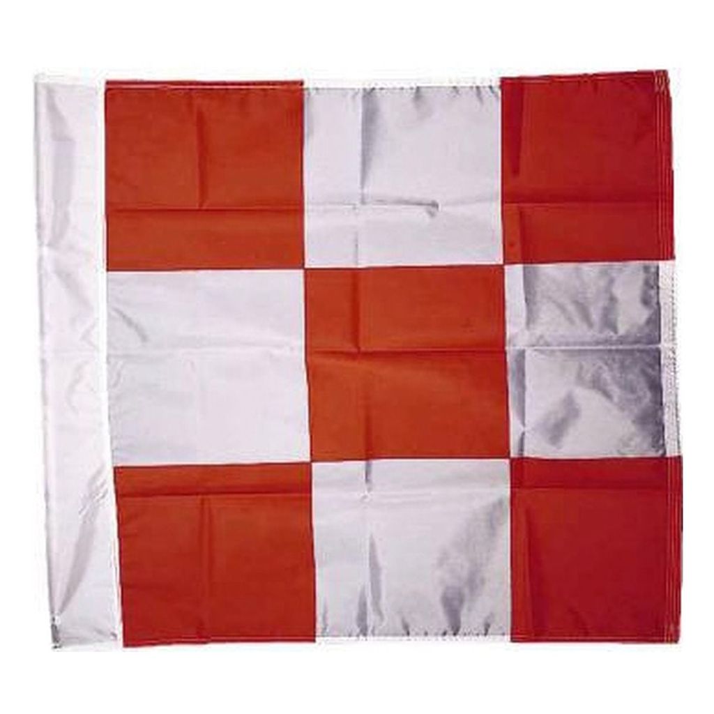 36" x 36" Airport Flag, Orange/White
