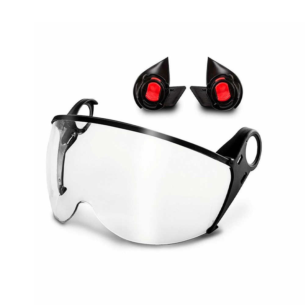 Kask Zenith Visor Kit W/ Adapters, Clear