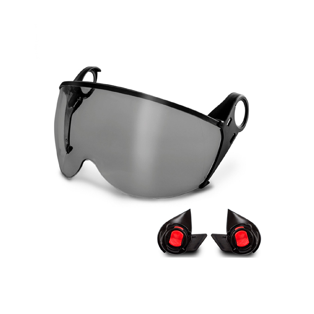 Kask Zenith Visor Kit W/Adapters, Smoke