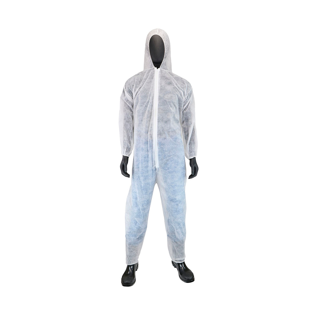 Disposable Coveralls w/ hood and boots, XL
