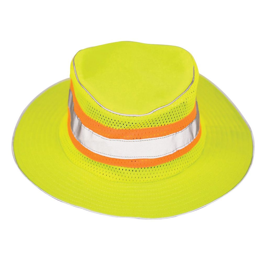 Full Brim Safari Hat, Lime, L-XL