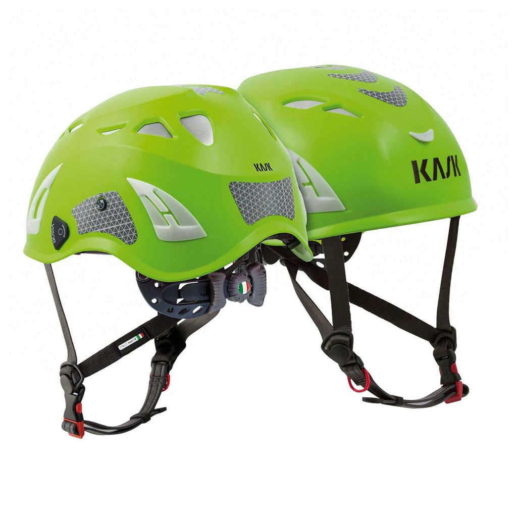 Kask Zenith HI VIZ Dielectric w/ Reflectives, Class E, Lime