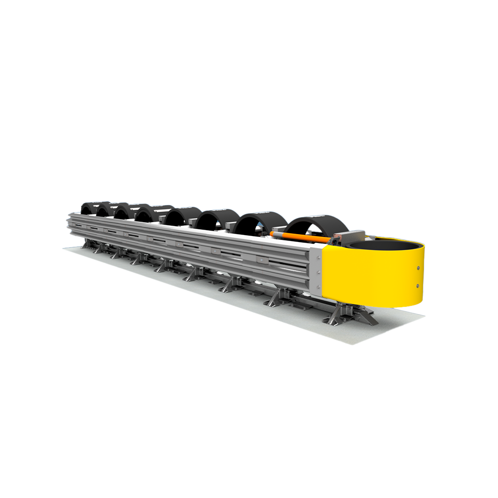 Quadguard M10 (MASH)  24" wide TL-2 w/ Tension Strut Backup and Concrete Anchor kit