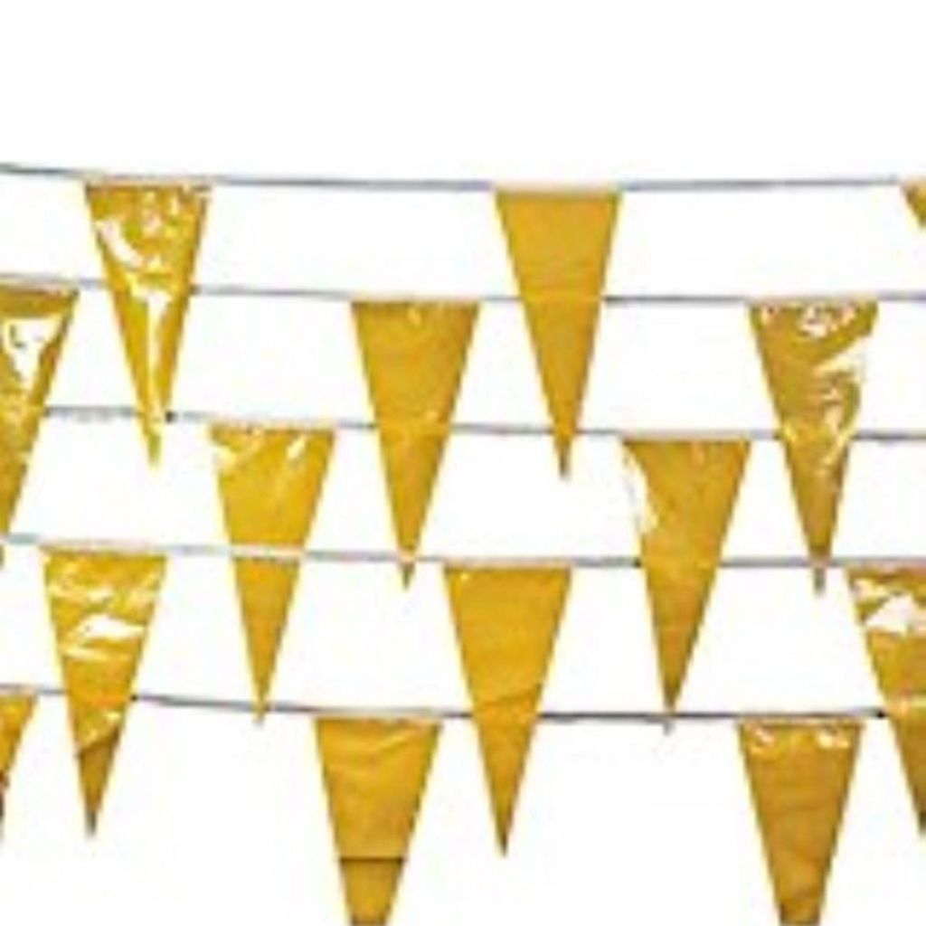 105' OSHA Yellow Perimeter Flags