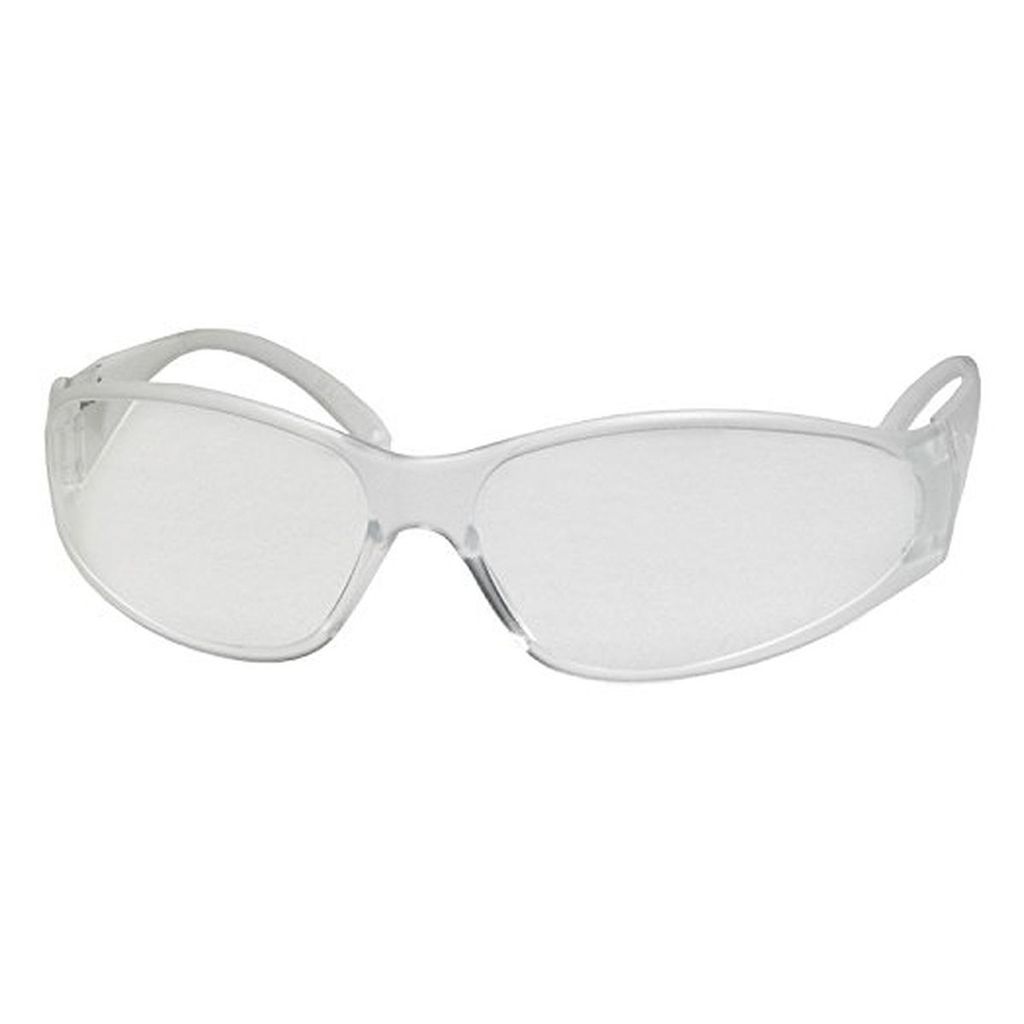 Economy Safety Glasses, Black/Clear