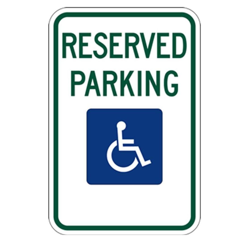 Handicap Reserve Parking Sign | 95TSS