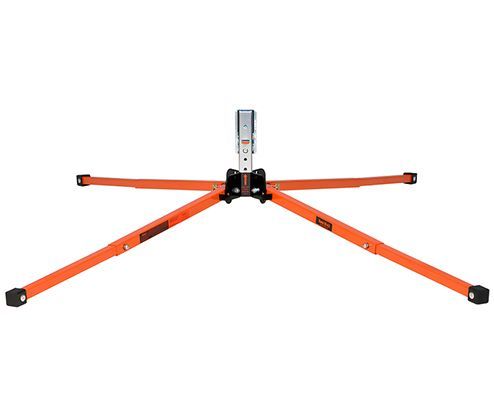 Springless Compact Sign Stand with Universal Bracket