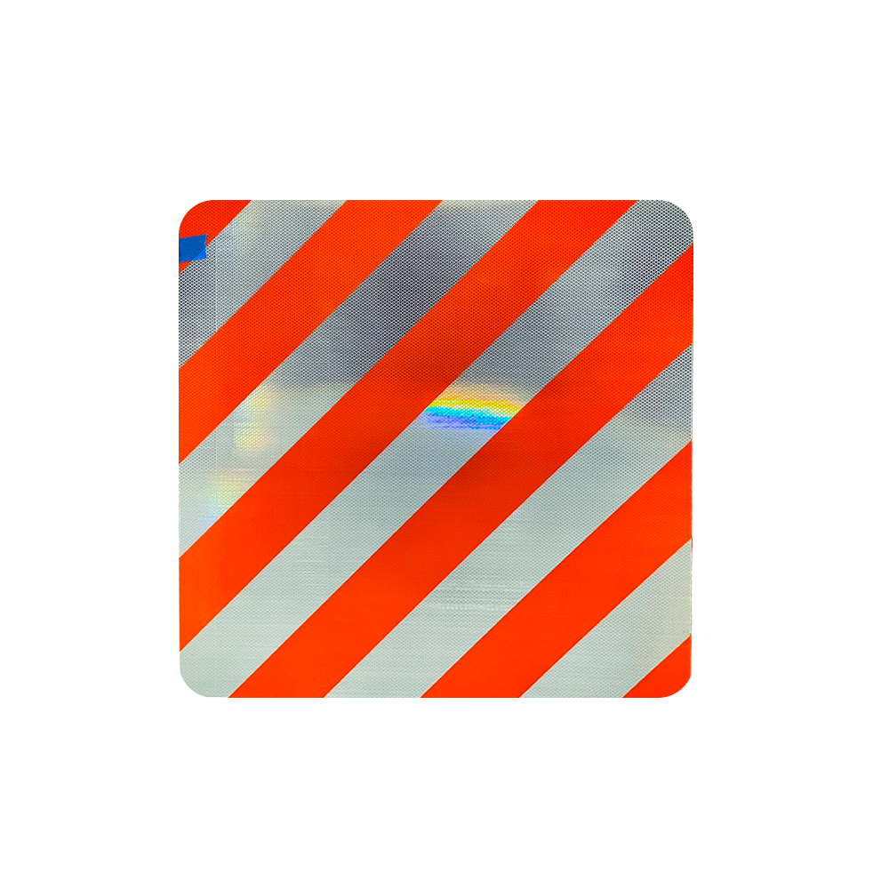 Object Marker Type III Sign 30x30 ACM DG ORG/WHT (OM-3(R/L))