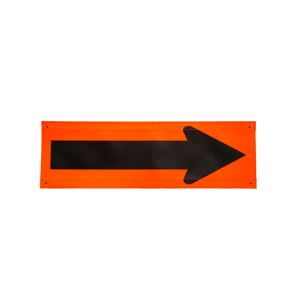Arrow Roll-Up Sign Overlay