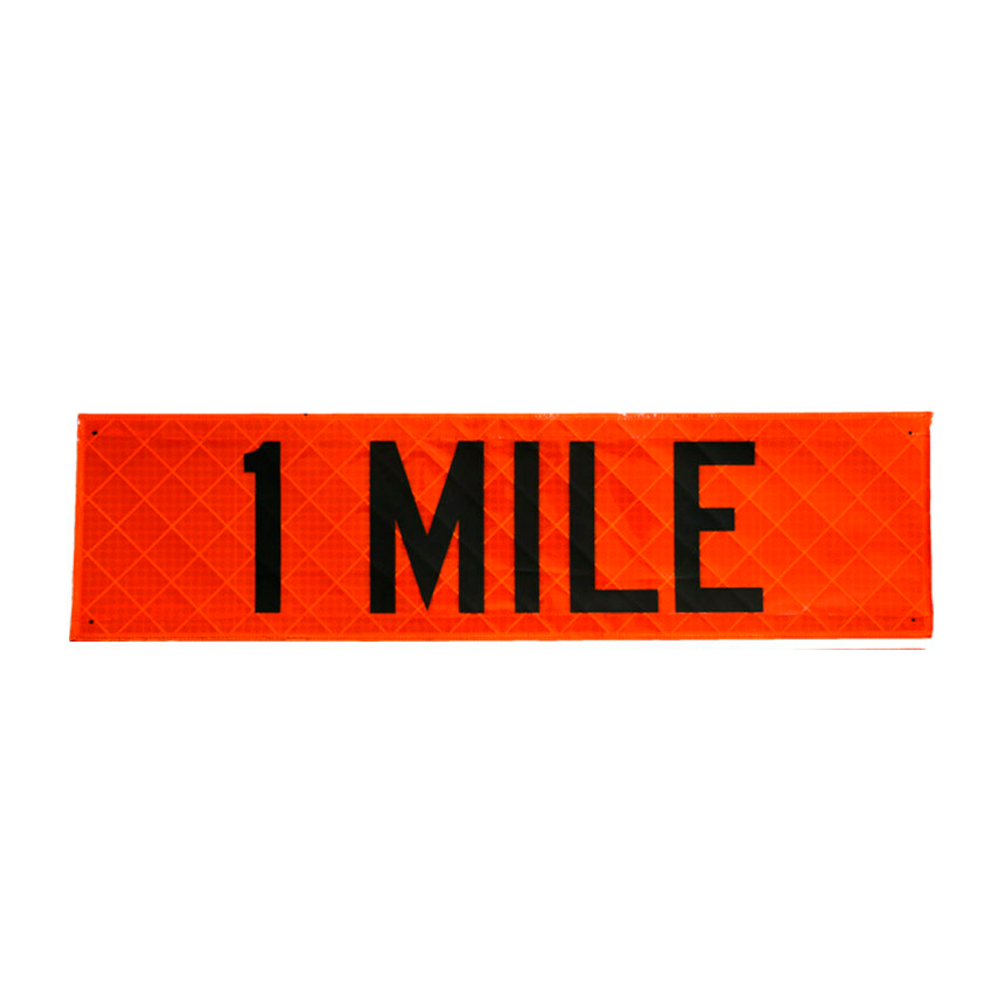 1 Mile Roll-Up Sign Overlay