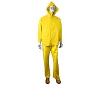 Rain Suit with Hood | 35mm Yellow PVC