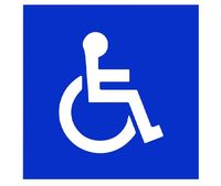 Preformed 40" Handicap Symbol