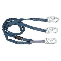 6' Lanyard, Double Leg W/ 3 Snap Hooks