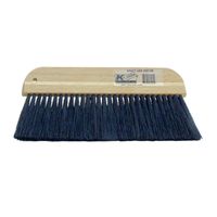12" Wood Curb Finishing Brush