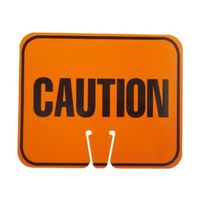 Caution Plastic Snap-On Sign Cone