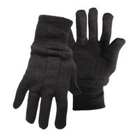 GLOVE BROWN JERSEY