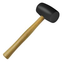 28-Oz Rubber Mallet