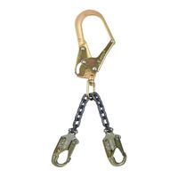 19" Rebar Positioning Assembly W/ Chain and Swivel Hook