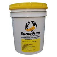 5-Gal Water Based Traffic Paint, Yellow