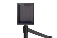 Smart Queue Vertical Sign Frame w/ Adapter for Stanchions