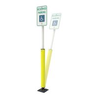 Sta-Rite 78" Bollard Sign Post