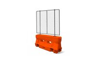 Yodock® 2001MB Fence Topper Kit - Panel, Post & Brackets