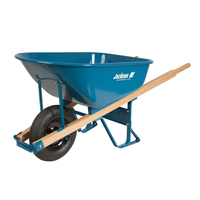 6 Cu Ft WheelBarrow W/ Flat-Free Tire