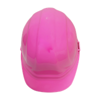 Omega II HI-VIZ Hard Hat w/ 6 point Ratchet Suspension, Pink