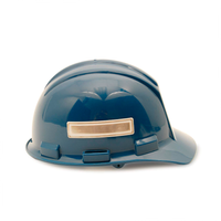 1" x 4" Hard Hat Reflective Strip, Silver