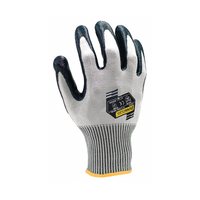 A4 Coated Palm Cut Resistant Glove, Gray, XL