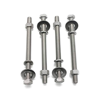 5/16-18 x 1" Hex Head Sign Bolt w/washer, coarse thread