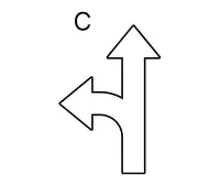Preformed Combination Arrow Pavement Marking | Tuff-Mark
