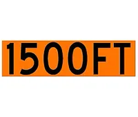 1500 Ft Roll-Up Sign Overlay