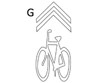 3'4" Sharrows with 4" Stroke