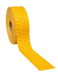 3M 5" x 360' Temporary Wet Reflective Highway Tape, Yellow