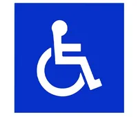 Preformed 40" Handicap Symbol