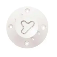 FG 300 Heavy Duty White Post Base W/ 2 Pins