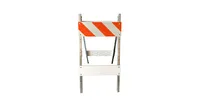 Plastic Type I Barricade W/ HIP Panels