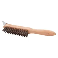 Wire Brush w/ Scraper