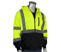 Class 3 High-Vis Hooded Safety Sweatshirt