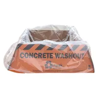 6' x 6' x 12" Corrugated Concrete Washout Pan