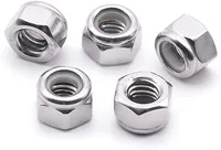 5/16"-18 Coarse Threaded Nylon Insert Lockknut