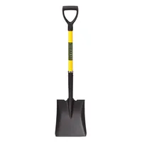 Plastic D-Handle Square Point Shovel