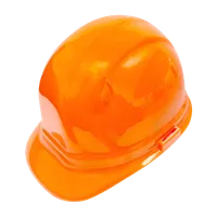 Omega II HI-VIZ Hard Hat w/ 6 point Ratchet Suspension, Orange