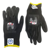 ANSI Cut Level 4 Black Dyneema Glove